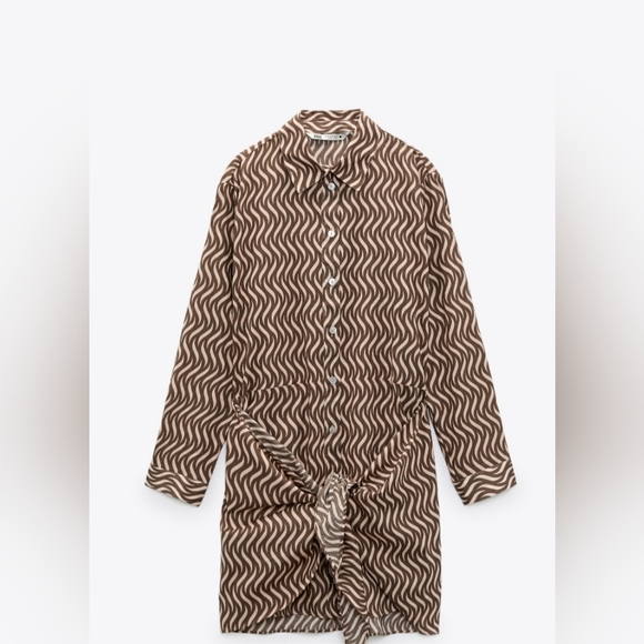 Zara Shirt Dress - Picture 3 of 6
